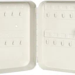 birudmart Key Cabinet Wall Mount, Key Lock Box with Key, Locking Key Organizer Iron Key Holder image 5