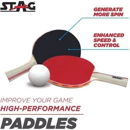 stag iconic Smash Multicolor Playset Table Tennis Kit image 4