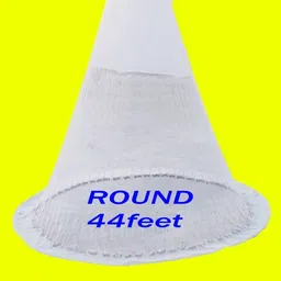 Hand throwing cast net 8mm 3.5kg 10ft height 44ft round with iron sinker. Fishing Net-image-26