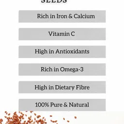 vedicine Halim Seeds, Garden Crees Seeds, Haleem(100gm x1) Seed image 2