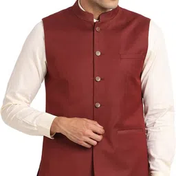 turtle Solid Men Waistcoat-picture-19