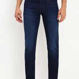 allen solly Men Skinny Mid Rise Blue Jeans-picture-13