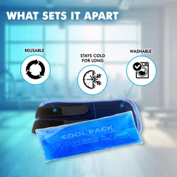 flamingo CoolPack Cold Therapy Wrap for Pain Relief & Injury Recovery Knee, Neck,Shoulder Cool Pack image 4