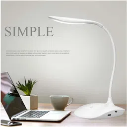 ziggy Rechargeable LED Touch On/Off Switch Desk Lamp Children Eye Protection Student Study Reading Dimmer Rechargeable Led Table Lamps Touch Dimmer Study Lamp Power Plus Flexi Swan Led Tableware / Desk/Study/Night Lamp Study Lamp image 2