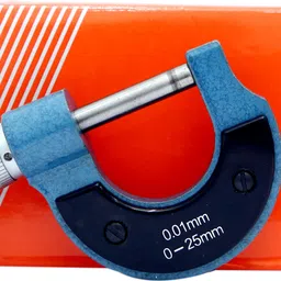 r-tek Manual Micrometer, Screw Gauge Micrometer(0-25MM, Stainless-Steel) Micrometer Screw Gauge image 3