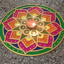 amardeep creations R001 Rangoli Stencil image 1
