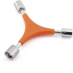 Bicycle Y Handle Hex Socket Wrench Tool 3 Way Key Socket Cycling Tool-image-28