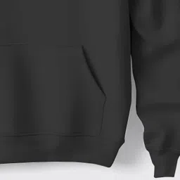 flyind vogue outfit Men Full Sleeve Solid Hooded Sweatshirt image 5