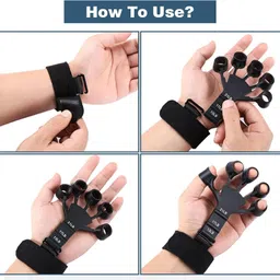 pheonix Toning Tube & Finger Exerciser Workout Combo (Pack of 2) Fitness Accessory Kit Kit image 3