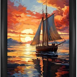 plg exports private limited A4 Black Photo Frames with Unbreakable Acrylic Glass Front for Wall & Tabletop 11.69 inch Stationery image 3