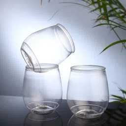 popware (Pack of 120) Unbreakable Water Juice/Crystal Clear Mojito/Mocktails Glass Water/Juice Glass-picture-10