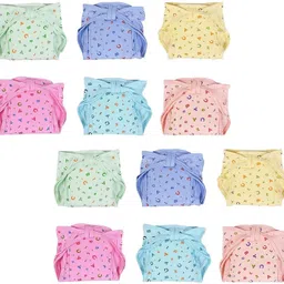 fabsquare New Born Washable Reusable Hosiery Cotton Diapers/Nappy 0-6 Months-picture-17