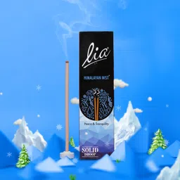 lia Bambooless Solid Dhoop Sticks Multi Fragrance Combo Pack- 1N Holder, 50N Sticks Dhoop image 3