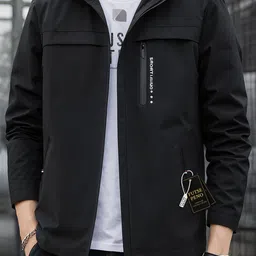 futse peno Men Solid Casual Jacket image 2