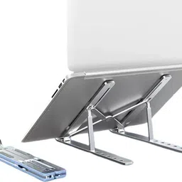DADNSON laptop stand Aluminum Adjustable Portable Foldable Laptop Stand bol-Laptop Stand 35 Aluminium Floor and Desk Stand Rotatable Laptop Stand with Adjustable Height Compatible with Universal Laptops-picture-13