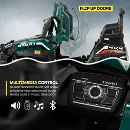 baybee Broot Electric Baby Ride on Toy Battery Car Jeep for Kids 3 to 8 Years Boys Girl Jeep Battery Operated Ride On image 3