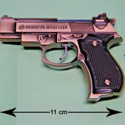 prateek kitchenware Beretta Gun Design Shaped Pocket Size Lighter Pocket Lighter (Copper) Visit Website www.myfirstdot.com Pocket Lighter image 2