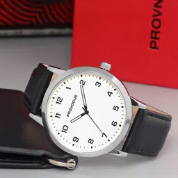 provogue Artificial Leatherette Strap watch Analog Watch - For Men PRV-018B-picture-21