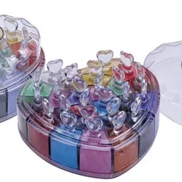 nyn eye shadow shimmer powder 18 colors image 3