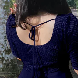 jaldeep fashion Printed Georgette Stitched Anarkali Gown image 2