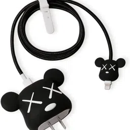 RidivishN Charger Cover for iPhone 18W-20W Charger, 3D Cartoon Design XBear Spiral Cover Cable Protector-picture-24