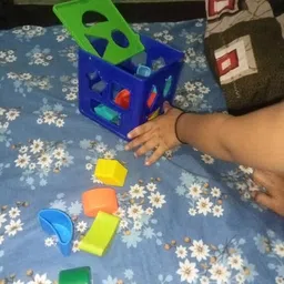 dorytoys Shape Sorting Cube With 18 Shape And Different Color-CUBE BLUE-185-picture-12