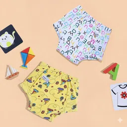 snugkins Padded Underwear for Babies & Toddler Size 3 (3-4 years) Pack of 2 image 1