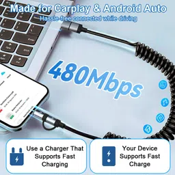 Verilux 4-in-1 Cable 3 m 4 in1 Type C Fast Charging Cable image 5