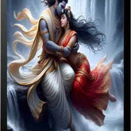 shri veer balaji enterprises SKU-MYTHO-SP-002 Acrylic 12 inch x 9 inch Painting-picture-34