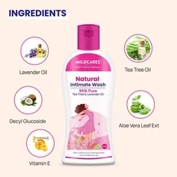 gynocup Intimate Wash for Women, Enriched with Tea Tree Oil & Aloe Vera Extract, pH Balanced , Prevents Odour & Infections, Safe for Skin - 100ml(Pack of 2) Intimate Wash image 2