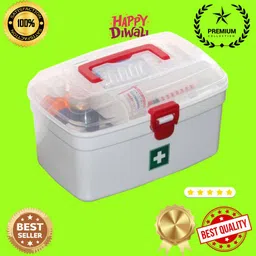 evara international Rectangular Medicine Box, Medical Box, First aid Box,Multi Purpose Box_K67 First Aid Kit-picture-22