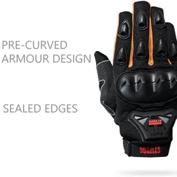 studds SMG 6 Full Finger Bike Riding Gloves with Touch Screen Sensitivity Riding Gloves Riding Gloves image 3