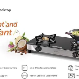 usha Ebony Neo Stainless Steel 2003 SS Stainless Steel Manual Gas Stove-picture-13