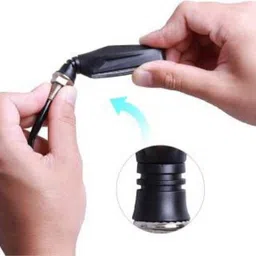 aksmit Side LED Indicator Light for Hero Splender iSMART image 5