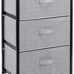 krishyam ®Fabric 3-Collapsible Wardrobe Drawer Storage Organizer Unit Easy Pull Fabric PP Collapsible Wardrobe-picture-21