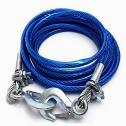 rohaneshop Car Towing Strong Emergency Tow Cable Rope with Dual Forged Hooks 4 meter Long 4 m Towing Cable-picture-27