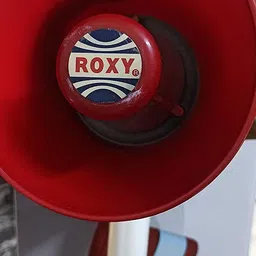 kh 20 Watts Handheld Megaphone with Recorder; USB and Memory Card Input for Announcing; Talk; Record; Play; Siren; Music (Red) Handheld Megaphone PA Bullhorn - Built-in Siren - 20 Watt Adjustable Volume Control with Recorder Indoor, Outdoor PA System image 3