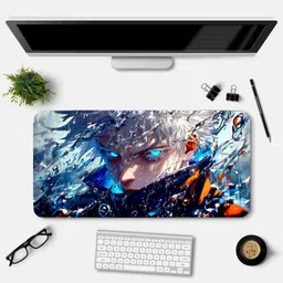 Eshaaver Anime graphic printed mouse pad Rubber Base & Smooth Surface for Computer. Mousepad-image-70