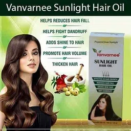 vanvarnee Sun Light Hair Oil for Hair Growth and Hair Fall Control Oil Hair Oil image 2