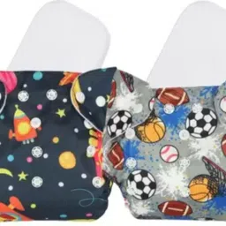 jamex Free Size Reusable Cloth Diaper With 2 Dry Feel Absorbent Soaker Pad (3M-3Y)-picture-23