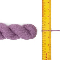 woafashions Comfy Soft Hand Knitting Yarn (Mauve Purple) (Hanks-150gms) image 4