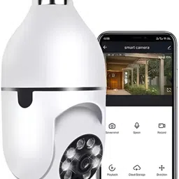 Fire Turtle Smart Home Security Bulb Shape 360° Camera 720p Wireless PTZ CCTV Security Camera-image-12
