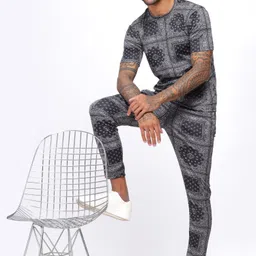 fuback Printed Men Track Suit image 4