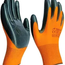 rbgiit Hand Work Gloves PU Coated Seamless Knit with Smooth Grip on Palm & Fingers K0 Cycling Gloves-picture-13