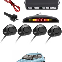 zplus Universal 4 Black Reverse Parking Sensor With LED Display For Cars-103 Safety of Passengers/Car One Alarm Kit-1957 Parking Sensor-picture-31