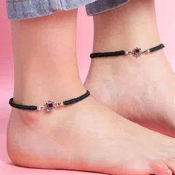 zavya 925 Sterling Silver Anklet Sterling Silver Anklet-picture-14