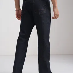 highlander Men Regular Mid Rise Dark Blue Jeans image 2