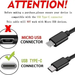 urcart Wall Charger Accessory Combo for 45W Xiaomi Mi Pad 4 LTE / Pad4 Quick Dash Flash Super Vooc image 5