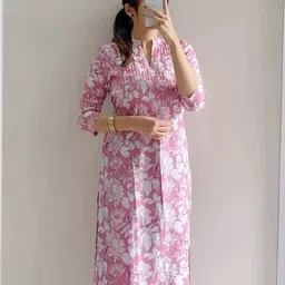 fabzari Women Printed Viscose Rayon Straight Kurta-picture-21