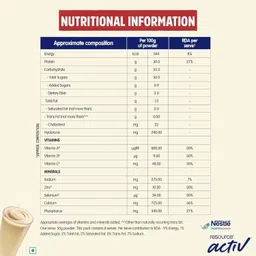 resource Active, High Protein Shake with New Edge Formula Protein Shake image 5